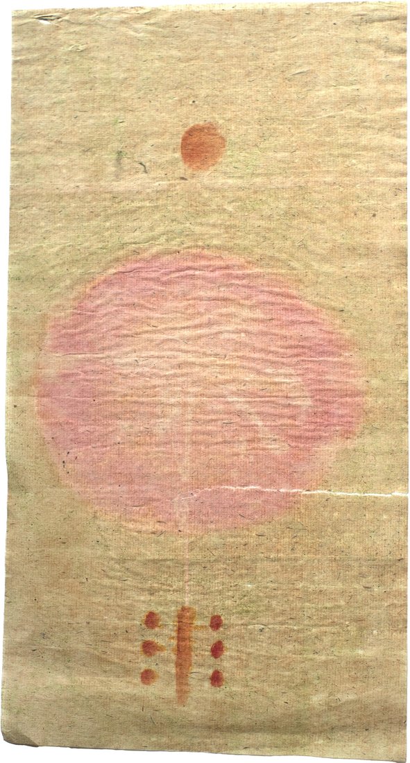 Antotipia experimental, resultado não esperado